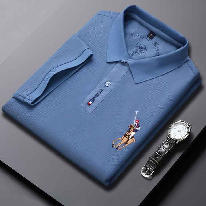 2023 New Arrival Wholesale Polo T-shirt For Men Custom Logo Uniform Golf Polo T-shirt Shirts For Man For Summer